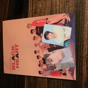 UNB 2nd mini album Black Heart with PCs